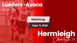 Matchup: Lueders-Avoca vs. Hermleigh  2020