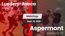 Matchup: Lueders-Avoca vs. Aspermont  2020