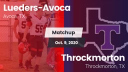 Matchup: Lueders-Avoca vs. Throckmorton  2020