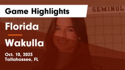 Florida  vs Wakulla  Game Highlights - Oct. 10, 2023