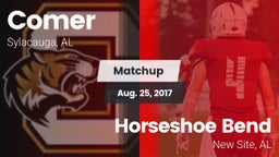Matchup: Comer  vs. Horseshoe Bend  2017
