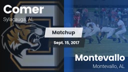 Matchup: Comer  vs. Montevallo  2017
