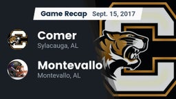 Recap: Comer  vs. Montevallo  2017