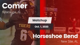 Matchup: Comer  vs. Horseshoe Bend  2020