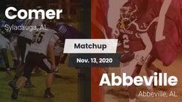 Matchup: Comer  vs. Abbeville  2020