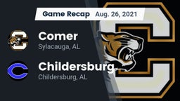 Recap: Comer  vs. Childersburg  2021