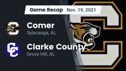 Recap: Comer  vs. Clarke County  2021