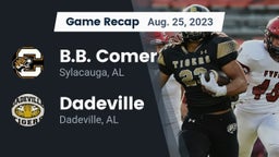 Recap: B.B. Comer  vs. Dadeville  2023