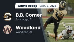Recap: B.B. Comer  vs. Woodland  2023