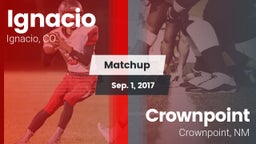 Matchup: Ignacio vs. Crownpoint  2017