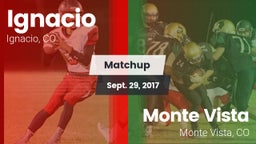 Matchup: Ignacio vs. Monte Vista  2017