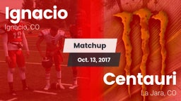 Matchup: Ignacio vs. Centauri  2017