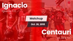 Matchup: Ignacio vs. Centauri  2018