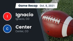 Recap: Ignacio  vs. Center  2021