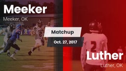 Matchup: Meeker vs. Luther  2017