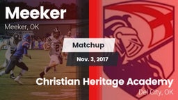 Matchup: Meeker vs. Christian Heritage Academy 2017