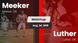 Matchup: Meeker vs. Luther  2018