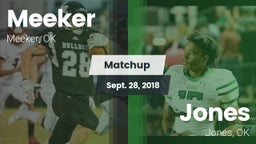 Matchup: Meeker vs. Jones  2018
