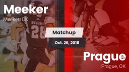 Matchup: Meeker vs. Prague  2018