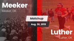 Matchup: Meeker vs. Luther  2019