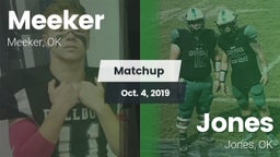 Matchup: Meeker vs. Jones  2019