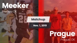 Matchup: Meeker vs. Prague  2019