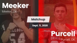 Matchup: Meeker vs. Purcell  2020