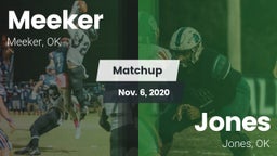 Matchup: Meeker vs. Jones  2020