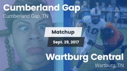 Matchup: Cumberland Gap vs. Wartburg Central  2017