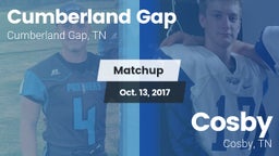 Matchup: Cumberland Gap vs. Cosby  2017