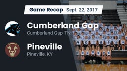 Recap: Cumberland Gap  vs. Pineville  2017