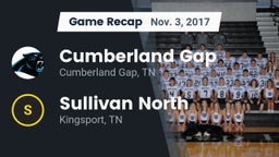 Recap: Cumberland Gap  vs. Sullivan North  2017