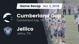 Recap: Cumberland Gap  vs. Jellico  2018