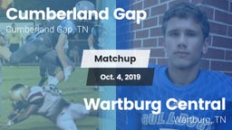 Matchup: Cumberland Gap vs. Wartburg Central  2019