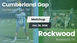 Matchup: Cumberland Gap vs. Rockwood  2020
