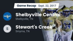 Recap: Shelbyville Central  vs. Stewart's Creek  2017