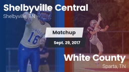 Matchup: Shelbyville Central vs. White County  2017