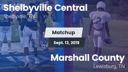 Matchup: Shelbyville Central vs. Marshall County  2019