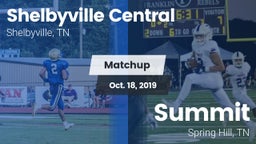 Matchup: Shelbyville Central vs. Summit  2019