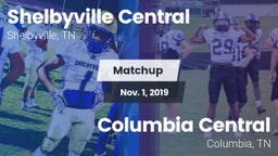 Matchup: Shelbyville Central vs. Columbia Central  2019