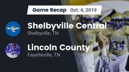 Recap: Shelbyville Central  vs. Lincoln County  2019