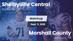 Matchup: Shelbyville Central vs. Marshall County  2020