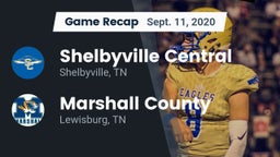 Recap: Shelbyville Central  vs. Marshall County  2020
