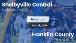Matchup: Shelbyville Central vs. Franklin County  2020