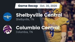 Recap: Shelbyville Central  vs. Columbia Central  2020