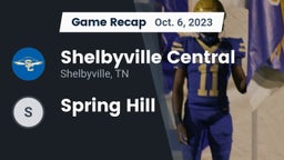 Recap: Shelbyville Central  vs. Spring Hill  2023
