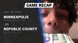 Recap: Minneapolis  vs. Republic County  2016