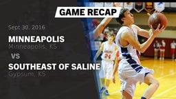 Recap: Minneapolis  vs. Southeast of Saline  2016