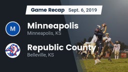 Recap: Minneapolis  vs. Republic County  2019
