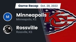 Recap: Minneapolis  vs. Rossville  2022